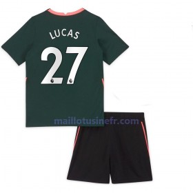 Maillot de Foot Tottenham Hotspur Lucas 27 Extérieur 2020-21 - Enfant